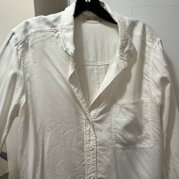Bella Dahl distressed button down. - Picture 2 of 5